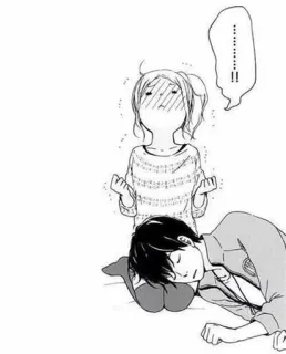 ❤ 0f7bbcda .......... !! Anime, Manga, Cartoon, Relation, Couple, Dormir telegram sticker