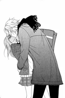 ❤ 3a148313 Anime, Baiser, Romance, Couple, Manga telegram sticker