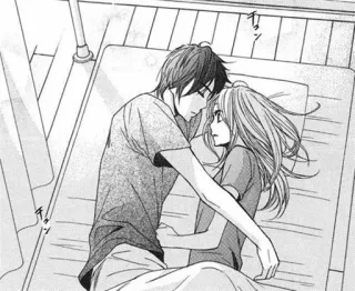 ❤ 62c411b6 Anime, Manga, Couple, Romance, Lit telegram sticker