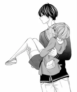 ❤ 6e402a71 Anime, Manga, Couple, Porter, Romantique telegram sticker