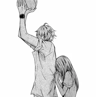 ❤ 96e81fb3 basketball, anime, sport, romance, manga telegram sticker