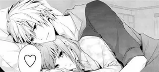 ❤ c42b62a5 Anime, Couple, Amour, Romance, Coeur telegram sticker