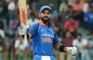 😊 7ead7e76 MRF GENIUS Cricket, Sport, Cricket indien, Virat Kohli, Batte, Athlète telegram sticker