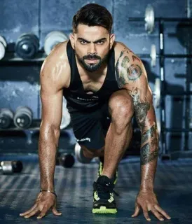 Virat Kohli @IPLFansKerala whatsapp stickers