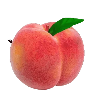 🍑 478a3aea peach, fruit, food telegram sticker