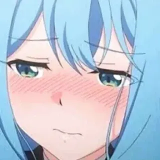 🍁 62dfabc1 动漫女孩, 害羞, 脸红, 动漫 telegram sticker