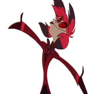 🎉 66a2ce87 Alastor Hazbin Hotel การ์ตูน, ปีศาจ, ปีศาจวิทยุ, อลาสเทอร์, Hazbin Hotel, ยิ้มเยาะ telegram sticker