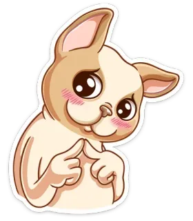 ☺️ 3e8390a6 狗, 小狗, 可爱, 动物, 贴纸, 卡通 telegram sticker