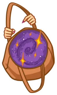 👜 2f0c41b2 torebka, gwiazdy, moda, akcesoria, glamour telegram sticker