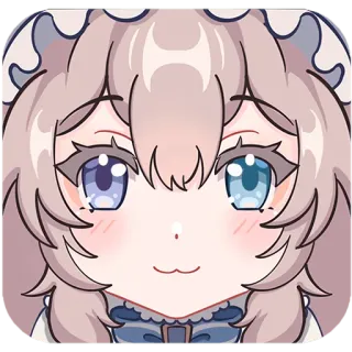 🙂 55ab2bf2 Аниме, Мультфильм, Милый, Стикер, Каваий, Цифровое искусство, Персонаж telegram sticker