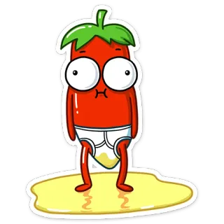 Перец :: @stickroom whatsapp stickers