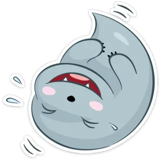 😂 473f13fb 만화, 땀, 눈물, 거꾸로, 동물, 귀여운, 슬픈 telegram sticker