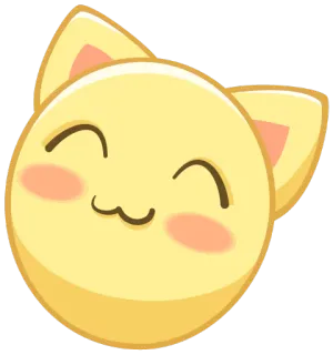 😸 bcfd91c6 gatto, emoji, carino, animale, cartone animato telegram sticker