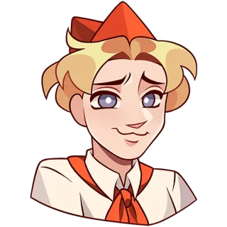 😌 0c7c5f86 soviet union, pioneer, communism, historical, youth, politics, ussr telegram sticker