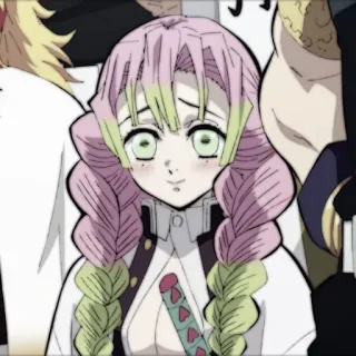 🕊 413acb81 Mitsuri Kanroji Demon Slayer anime, demon slayer, mitsuri kanroji, hashira telegram sticker