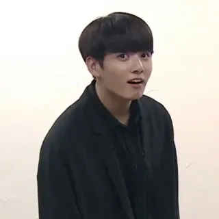 🍀 f9e76e5b Jungkook K-pop, BTS, cantante, celebrità, coreano telegram sticker