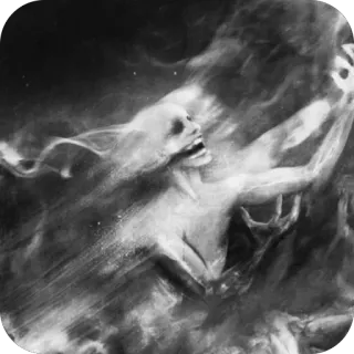 🫥 9f325216 призрак, ужасы, страшный, жуткий, сверхъестественное, дух, кошмар, монстр telegram sticker