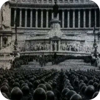 🫥 e7571043 исторический, военный, война, толпа, солдаты, насилие telegram sticker