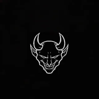 🌟 f9e03b09 демон, дьявол, рога, зло, темный, монстр, существо telegram sticker