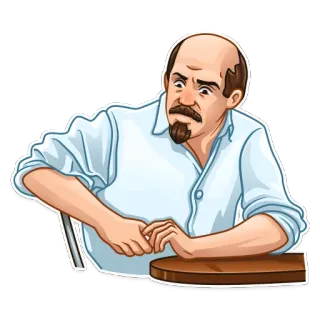 😰 7169c05d Lenin Lénine, Communisme, Politique, Personnage historique, Leader telegram sticker