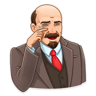 Lenin telegram stickers