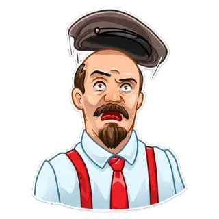 😨 cf6bf9c3 Lenin Lénine, Communisme, Union soviétique, Personnalité politique telegram sticker
