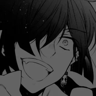 🗯 81b55460 อนิเมะ, มังงะ, ใบหน้า, สีหน้า, ภาพเหมือน telegram sticker