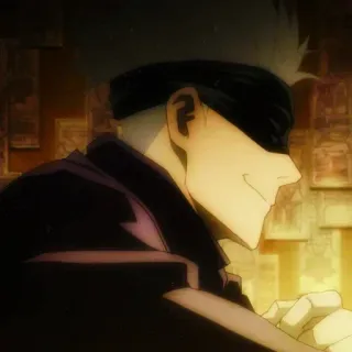 ♥ 4e5dbea2 Gojo Satoru Jujutsu Kaisen 애니메이션, 만화, 고죠 사토루, 주술회전, 캐릭터, 주술사 telegram sticker