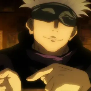 ♥ d7662499 Gojo Jujutsu Kaisen 애니, 주술회전, 고죠 사토루, 고죠, 사토루, 만화 telegram sticker