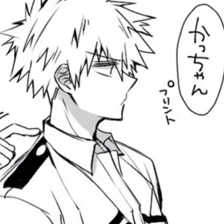 🥢 32d75425 Bakugo Katsuki My Hero Academia かっちゃん
プリント 爆豪, 我的英雄学院, 动漫, 漫画 telegram sticker