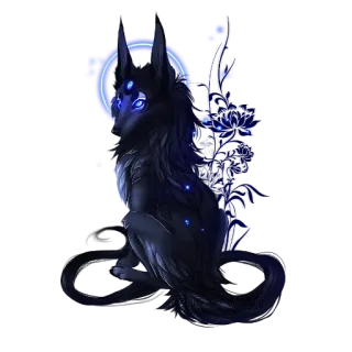 Волки telegram stickers