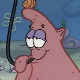 ✨ 99bb664b Patrick Star SpongeBob SquarePants patrick star, spongebob, cartoon, nickelodeon, fischhaken, charakter telegram sticker
