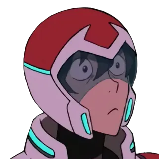 😳 a17731c7 Keith Kogane Voltron: Legendary Defender Мультфильм, Аниме, Вольтрон, Кит, Когане, Выражение, Анимированный telegram sticker