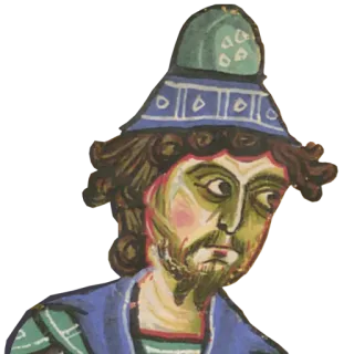 😳 42a08450 Bizantium, Abad Pertengahan, Potret, Sejarah, Pria telegram sticker