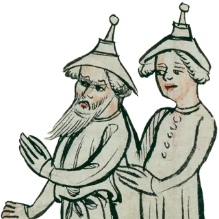 🤗 eb9f051f abad pertengahan, bersejarah, karya seni, ilustrasi, karakter, pakaian telegram sticker