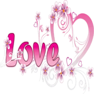 💝 05111bc7 love amor, corazón, flores, rosa, floral, pegatina, saludo telegram sticker