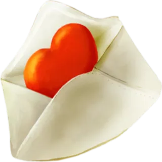 💌 155f5287 corazón, amor, sobre, san valentín, mensaje, romántico telegram sticker
