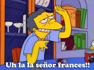 Voy al rato @SimpsonsGrupo telegram stickers