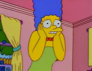 Voy al rato @SimpsonsGrupo telegram stickers