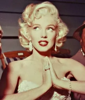 🌟 a41340e1 Marilyn Monroe Marilyn Monroe, actress, blonde, portrait, classic, Hollywood telegram sticker