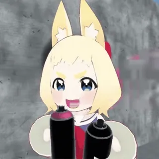 VR-Chat Ryukko | @Onishiki telegram stickers