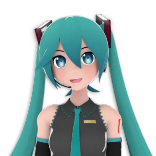 VR - Hatsune Miku telegram stickers