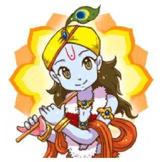 Vrindavan Vaasi • @HinduStickers telegram stickers