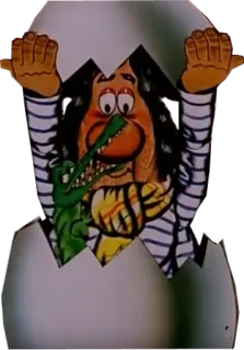 Капитан Врунгель :: @animesticks whatsapp stickers