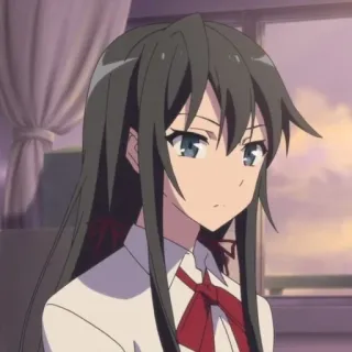 🫓 842530d8 anime, girl, school uniform, character, cartoon telegram sticker