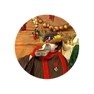 🧐 abaa80f1 alcohol, drinking, person, bottle telegram sticker