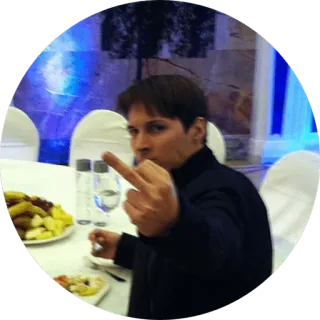 🖕 0e407ad8 dedo do meio, ofensivo, gesto, desrespeitoso, rude telegram sticker