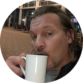 😌 e3f991e0 homem, café, xícara, retrato, bebendo telegram sticker