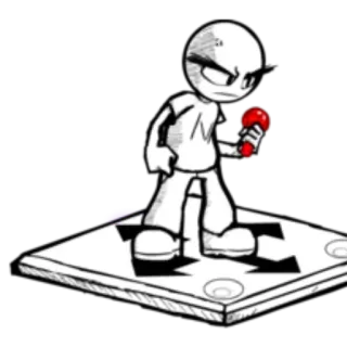 ⏸ f57c2747 angry, stick figure, laser, weapon, violence, aggression whatsapp sticker