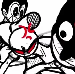 ⏯ fca0d967 cartoon, violence, fight, anger, cartoon violence whatsapp sticker